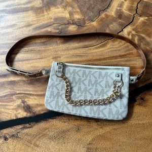 Michael Kors belt bag, worn once!